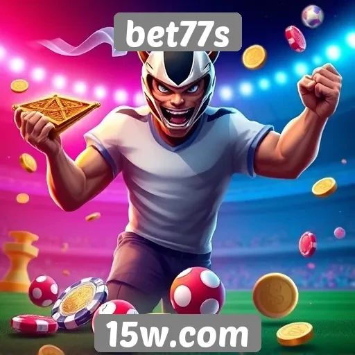 Variedade de jogos disponíveis no bet77s